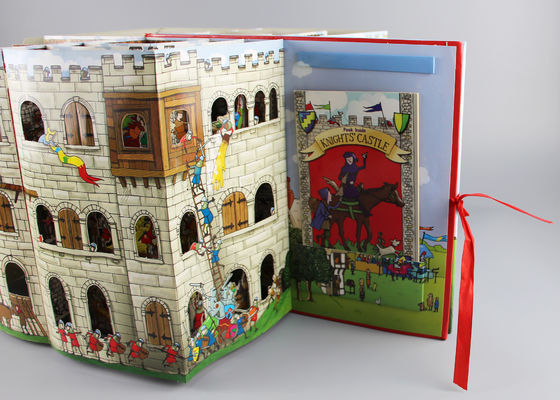 Glossy Finishing Pop Up Books For Toddlers , Fairy Story Elaborate Pop Up Books