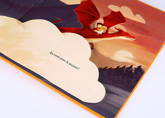 Seamless Binding Childrens Board Books Gray Paper For Kindergarden Kids