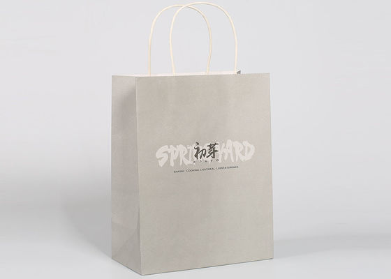 Matt Printed Custom Logo Sturdy Gift Packing Bags Recyclable With Customized Logo