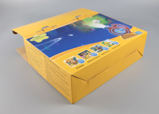 Glossy Lamination Paper Packaging Boxes Printed Pattern For Toys Packaging