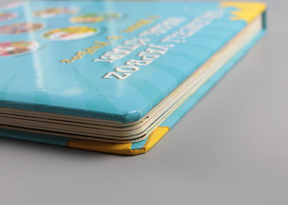 Soft Foam Front Cover Personalized Board Books Custom Pattern And Size For Kids