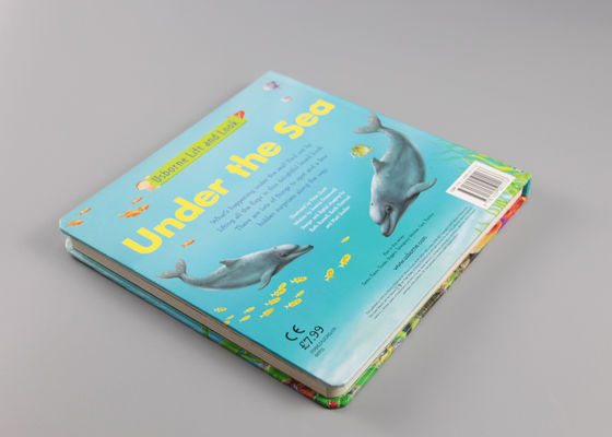 Cute Matte Hardcover Children'S Books Printing With Spot UV And Oil Varnishing