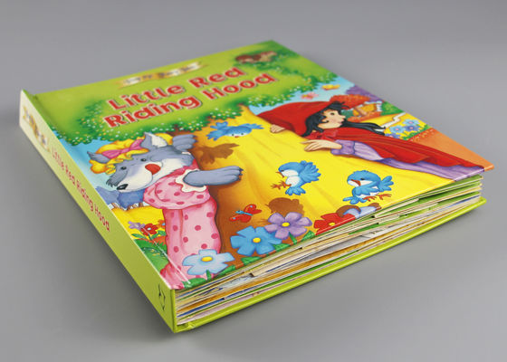 Fancy Full Color Children Pop Up Books Gloss Art Paper And Spiral Binding