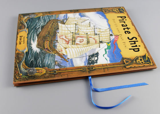 360 Degree Casebound Children Pop Up Books With Hardcover Glossy Finishing