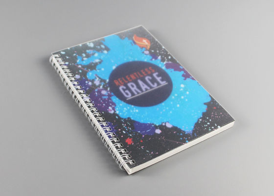 PP Cover Hard Cover Notebook Gloss Art Paper Material And Saddle Stitch