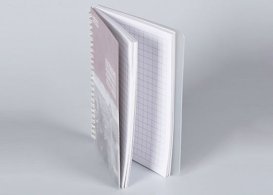 Spiral Binding Hard Cover Notebook Full Color Offset For Students Homework