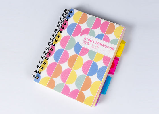 Colorful Plastic Hard Cover Notebook / Notepad Custom Logo For Business Gift