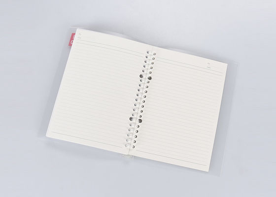 Rivet Plastic Hard Cover Notebook Offset Paper Material And Personalized Logo