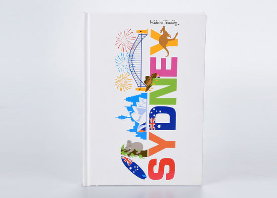 Matte Delicate Hard Cover Notebook Custom Printed With Perfect Binding