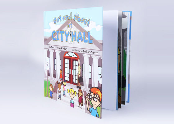 Glossy Perfect Binding Hardback Children'S Books For Children Education