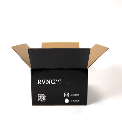 4C CMYK Corrugated Cardboard Shipping Boxes 300gsm With Matte Finish