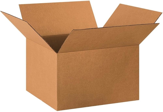 Custom Size Eco-friendly Kraft Corrugated Paper Carton Box For Goods Shipping