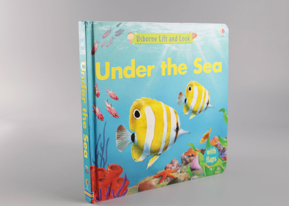 Cute Matte Hardcover Children'S Books Printing With Spot UV And Oil Varnishing