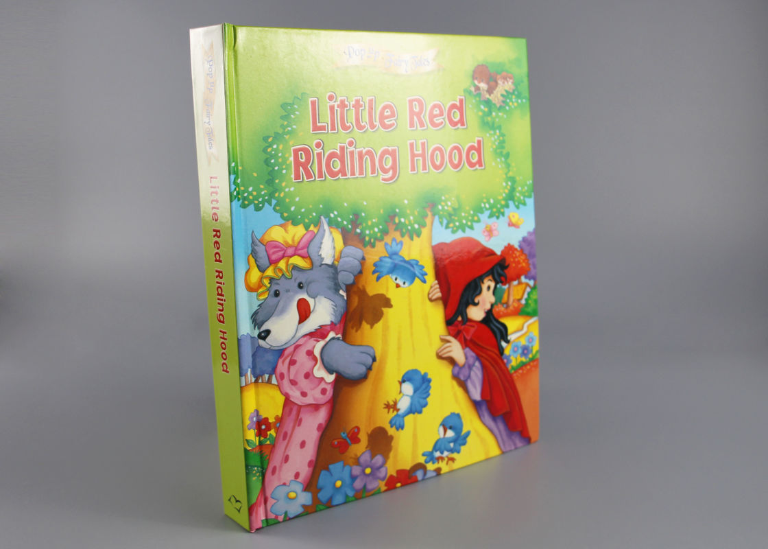Fancy Full Color Children Pop Up Books Gloss Art Paper And Spiral Binding